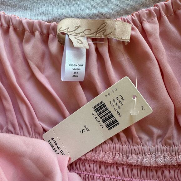 NEW Hutch Flounce Romper Floral Orange Long Sleeve Flowy Beach Resort Small - Picture 6 of 14